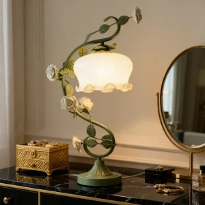 Modern Flower Petal Reading Table Lamp