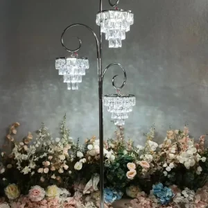 Luxury Gold Crystal Lamp Home Interior Decoration Led