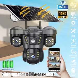 1080P Security Camera WIFI Camera Outdoor PTZ Speed Wireless IP Camera CCTV 10X Digital Zoom Audio