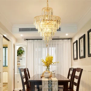 Luxury Crystal Chandelier Modern Ceiling Light Lamp