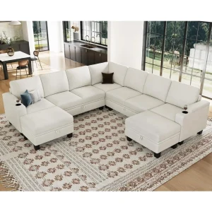 Modular Sectional Sofa Couch with Storage